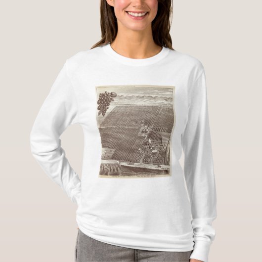 Chapinのフルーツ牧場 Tシャツ (正面)