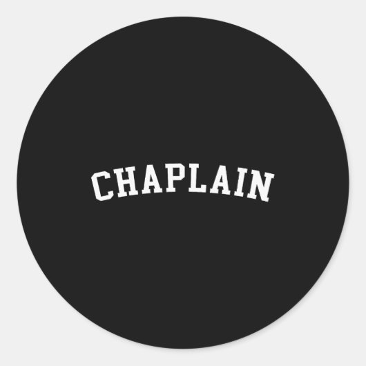 Chaplain ラウンドシール (正面)
