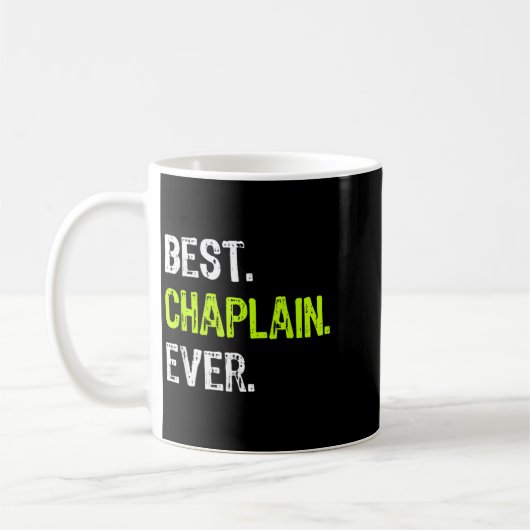 Chaplain Ever  コーヒーマグカップ (左)