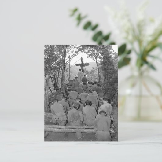 Chaplain Kenny Lynch does_Warイメージ ポストカード (スタンド正面)