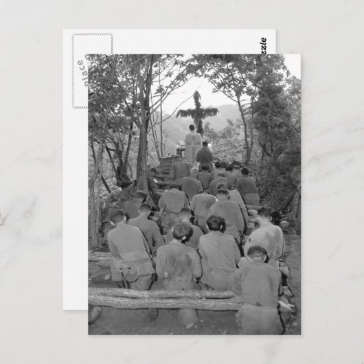 Chaplain Kenny Lynch does_Warイメージ ポストカード (正面/裏面)