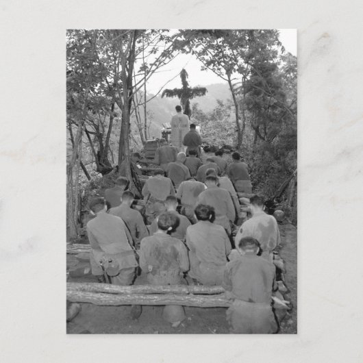 Chaplain Kenny Lynch does_Warイメージ ポストカード (正面)