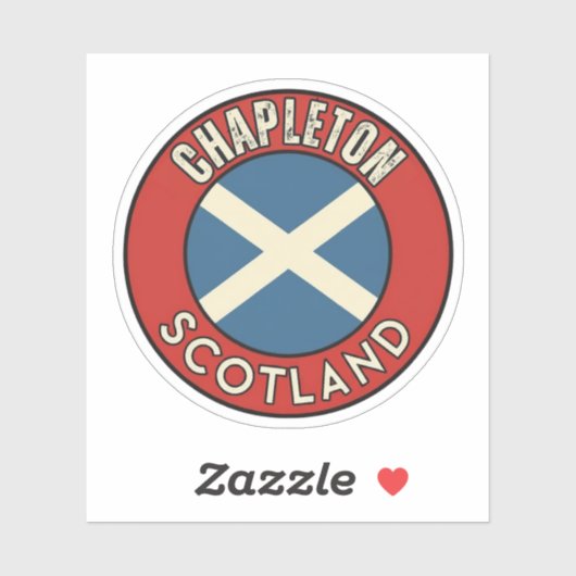 Chapleton, Scotland シール (シート)