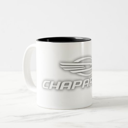 Chapparalのボートのツートーンコーヒー・マグのツートーンマグ ツートーンマグカップ (正面左)