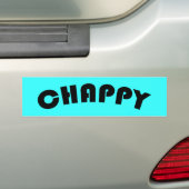 Chappyバンパーステッカー バンパーステッカー (車上)
