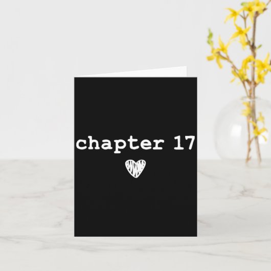 Chapter 17 _ Book Lovers Readers &amp; Aus 17th Bi カード (黄色い花)