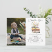 Chapter 1 Storybook誕生日写真招待状 招待状 (スタンド正面)