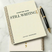 Chapter 2026 Still Writing Semicolon Journal ノートブック