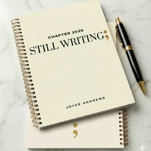 Chapter 2026 Still Writing Semicolon Journal ノートブック