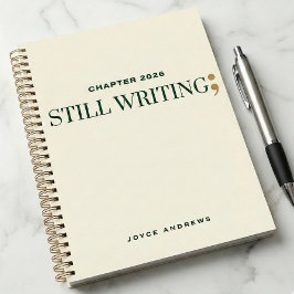 Chapter 2026 Still Writing Semicolon Journal ノートブック