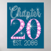 Chapter 20 Est 2006 Happy 20th Birthday Gift  ポスター (正面)