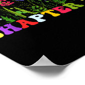 Chapter 21st Birthday Bookworm 21 Years Old For Bo ポスター (角)