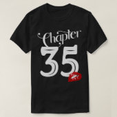 Chapter 35, 35th Birthday, Lips Chapter 35 Years O Tシャツ (デザイン正面)