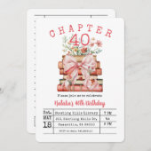 Chapter 40 Birthday 招待状 (正面/裏面)