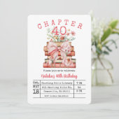 Chapter 40 Birthday 招待状 (スタンド正面)