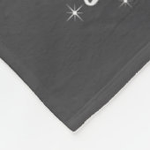 Chapter 43 Since 1983 Purple Disco Ball 43rd Birth フリースブランケット (角)