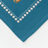 Chapter 49 Fabulous Est. 1977 Disco Ball 49th Birt フリースブランケット (角)