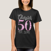 Chapter 50 Est 1976 Happy 50th Birthday Gift  Tシャツ (正面)