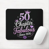 Chapter 50 Fabulous Since 1976 50th Birthday Queen マウスパッド (マウス)