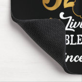 Chapter 52 Living My Blessed Life Since 1974 Afro  マウスパッド (コーナー)