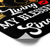 Chapter 58 Living My Blessed Life Since 1968 Afro  ポスター (角)