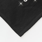 Chapter 59 Since 1967 Purple Disco Ball 59th Birth フリースブランケット (角)