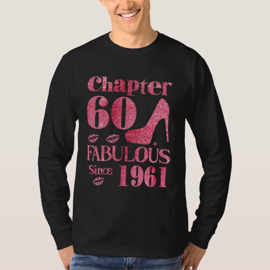 Chapter 60 Fabulous since 1961 Tシャツ (正面)