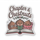 Chapter & Chestnuts Holiday Reading シール (正面)