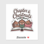 Chapter & Chestnuts Holiday Reading シール (シート)