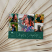 Chapter Complete Green Grad Multi Photo 案内状