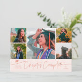 Chapter Complete Peach Grad Multi Photo 案内状 (スタンド正面)