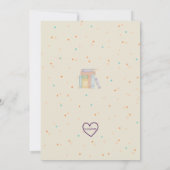 Chapter One, First Adventure, 1st Birthday 招待状 (裏面)