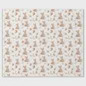 Chapter One Reading Fox Pattern ラッピングペーパー (フラット)