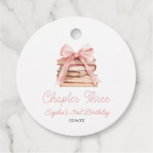 Chapter Three ピンクのリボンの本 3歳の誕生日パーティー