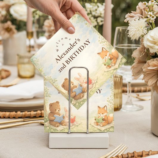 Chapter Two Little Reader Birthday スタンダードカクテルナプキン