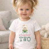 Chapter Two Teddy Bear Book Girl Age 2 Tシャツ