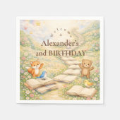 Chapter Two Turning Pages Birthday スタンダードカクテルナプキン (正面)