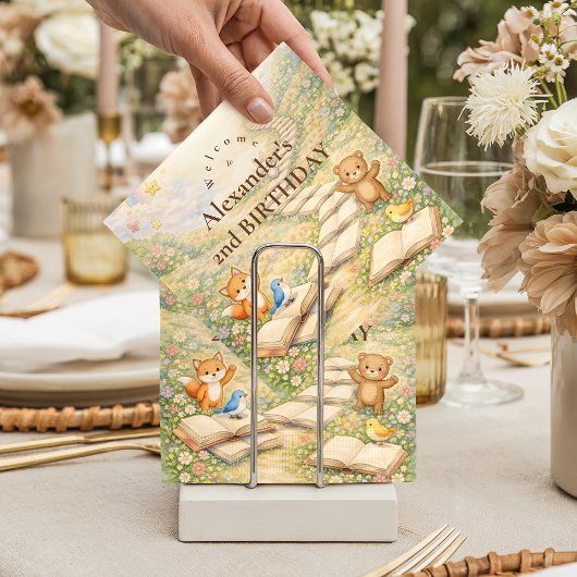 Chapter Two Turning Pages Birthday スタンダードカクテルナプキン