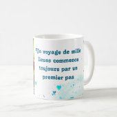 Chaque jour est une nouvelle opportunité, tasse コーヒーマグカップ (正面右)