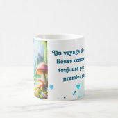 Chaque jour est une nouvelle opportunité, tasse コーヒーマグカップ (中央)
