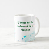 Chaque matin est une nouvelle opportunité, tasse コーヒーマグカップ (正面右)