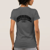 Char D1 TシャツTシャツ Tシャツ (裏面)