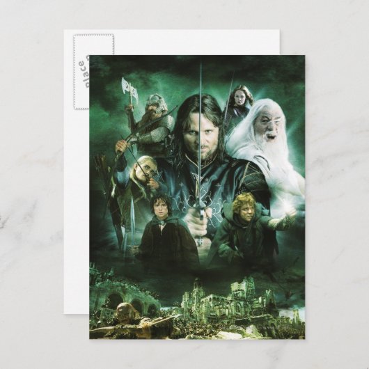 Character Collage ポストカード (正面/裏面)