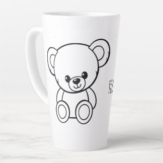 CHARACTER  EDITABLE MUG カフェラテマグ