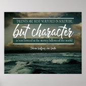 Character Is Best Formed ポスター (正面)