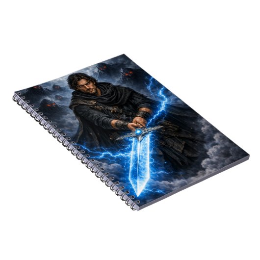 Character Sigil Notebook – Fantasy Emblem Journal ノートブック (右側)