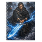 Character Sigil Notebook – Fantasy Emblem Journal ノートブック (正面)