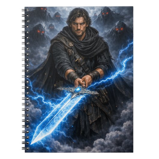 Character Sigil Notebook – Fantasy Emblem Journal ノートブック (正面)