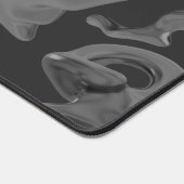 Charcoal Abstract pattern illustration デスクマット (コーナー)