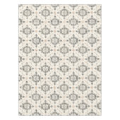 Charcoal & Blush French Damask Tablecloth テーブルクロス (正面)